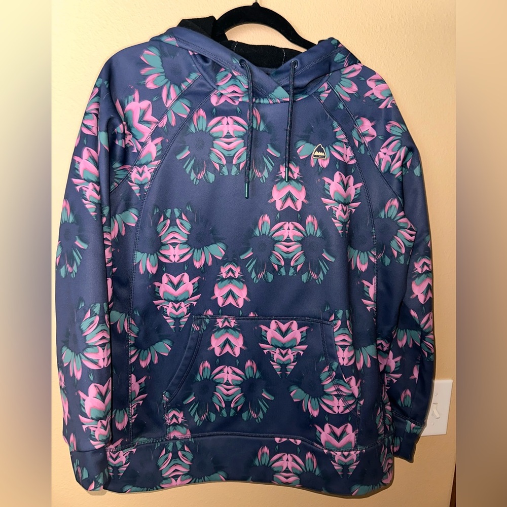 Burton Women’s Crown Bonded Tropical Hoodie|Size Medium|